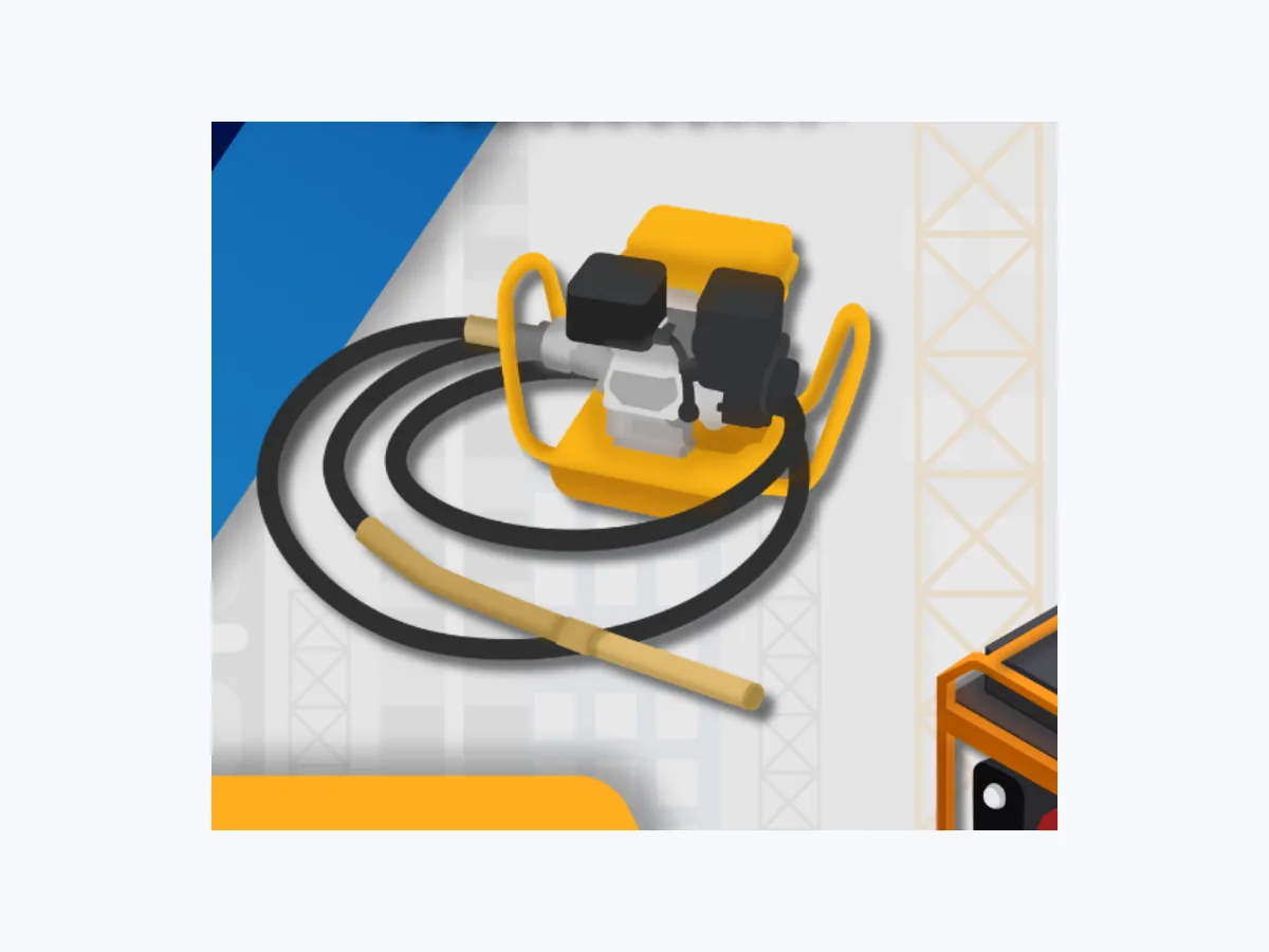Ilustrasi Vibrator Beton